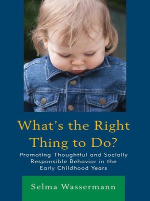 cover image of What's the Right Thing to Do?
